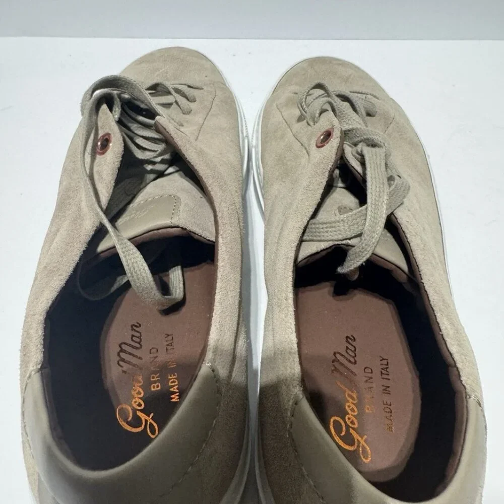 Good Man Mens Suede Leather Sneakers Size 9.5 M
